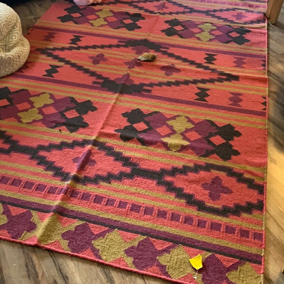 Wool tribal area rug - Picture 1 of 6